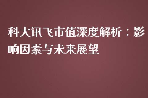 科大讯飞市值深度解析：影响因素与未来展望_https://m.kuaijiepai.net_债券投资_第1张