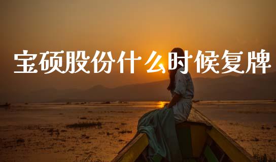 宝硕股份什么时候复牌_https://m.kuaijiepai.net_债券投资_第1张