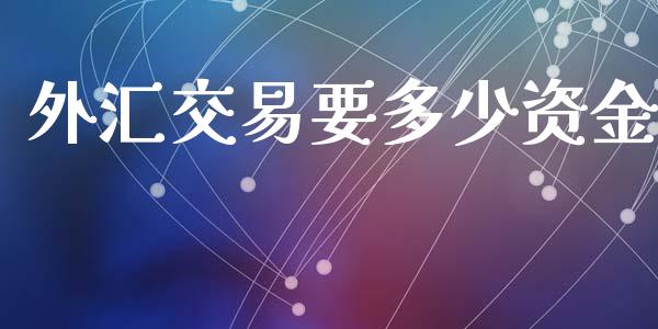 外汇交易要多少资金_https://m.kuaijiepai.net_债券投资_第1张