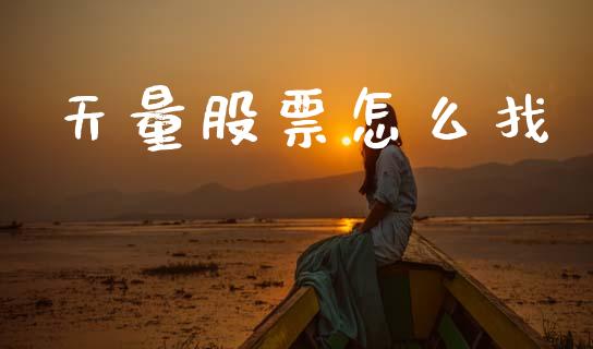 天量股票怎么找_https://m.kuaijiepai.net_债券投资_第1张