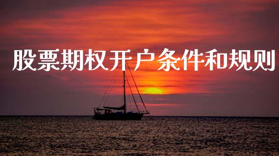股票期权开户条件和规则_https://m.kuaijiepai.net_资产证券化_第1张