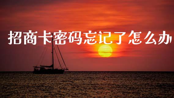 招商卡密码忘记了怎么办_https://m.kuaijiepai.net_货币基金_第1张