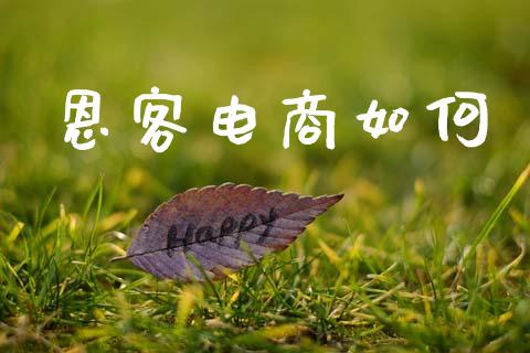恩客电商如何_https://m.kuaijiepai.net_股票交易_第1张