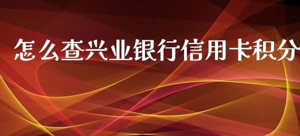 怎么查兴业银行信用卡积分_https://m.kuaijiepai.net_资产证券化_第1张