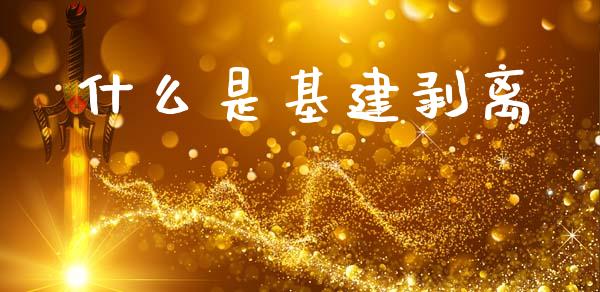 什么是基建剥离_https://m.kuaijiepai.net_货币基金_第1张