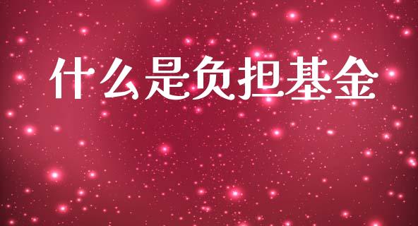 什么是负担基金_https://m.kuaijiepai.net_货币基金_第1张