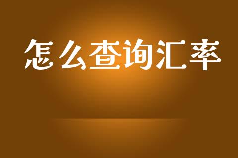 怎么查询汇率_https://m.kuaijiepai.net_货币基金_第1张