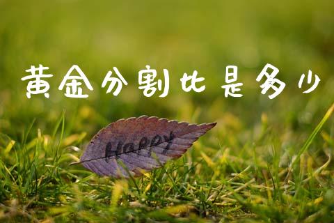 黄金分割比是多少_https://m.kuaijiepai.net_股票交易_第1张