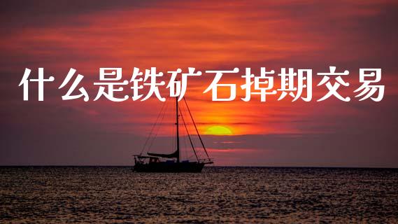 什么是铁矿石掉期交易_https://m.kuaijiepai.net_债券投资_第1张