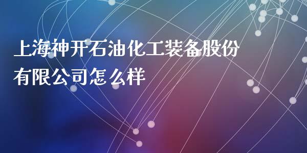 上海神开石油化工装备股份有限公司怎么样_https://m.kuaijiepai.net_货币基金_第1张