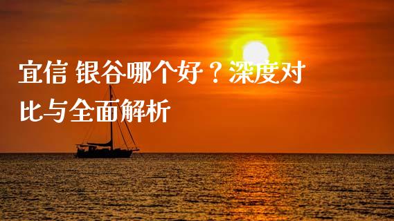 宜信 银谷哪个好？深度对比与全面解析_https://m.kuaijiepai.net_股票交易_第1张