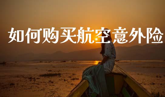 如何购买航空意外险_https://m.kuaijiepai.net_股票交易_第1张