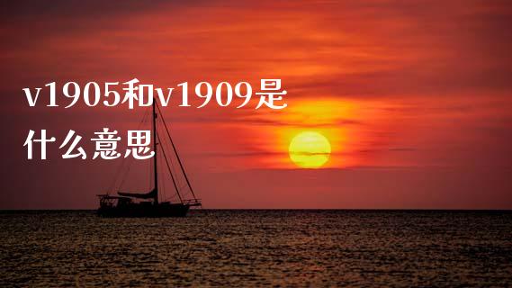 v1905和v1909是什么意思_资产证券化_第1张_货币基金_债券投资_股票交易_资产证券化 v1905和v1909是什么意思_https://m.kuaijiepai.net_资产证券化_第1张