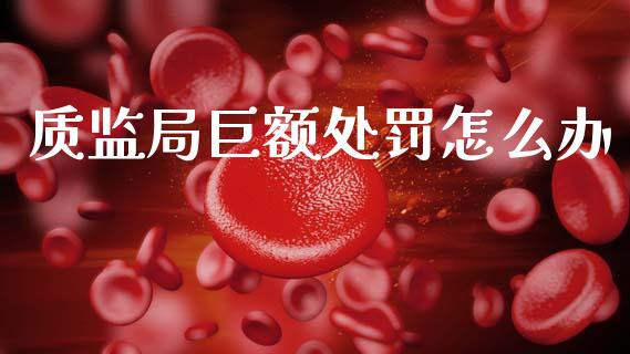质监局巨额处罚怎么办_https://m.kuaijiepai.net_债券投资_第1张