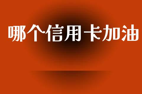 哪个信用卡加油_https://m.kuaijiepai.net_股票交易_第1张