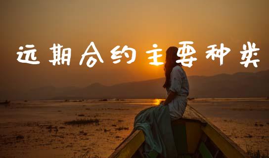 远期合约主要种类_https://m.kuaijiepai.net_资产证券化_第1张