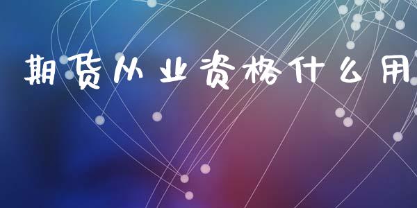 期货从业资格什么用_https://m.kuaijiepai.net_资产证券化_第1张