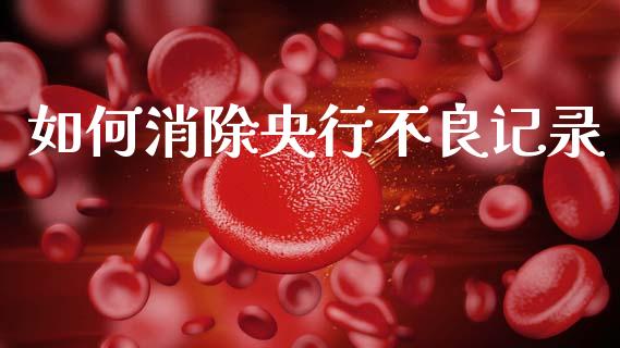如何消除央行不良记录_https://m.kuaijiepai.net_债券投资_第1张