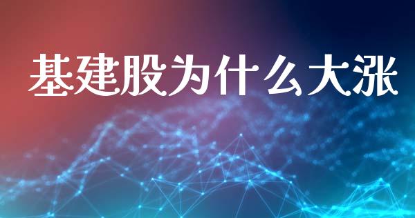 基建股为什么大涨_https://m.kuaijiepai.net_债券投资_第1张