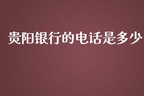 贵阳银行的电话是多少_https://m.kuaijiepai.net_资产证券化_第1张