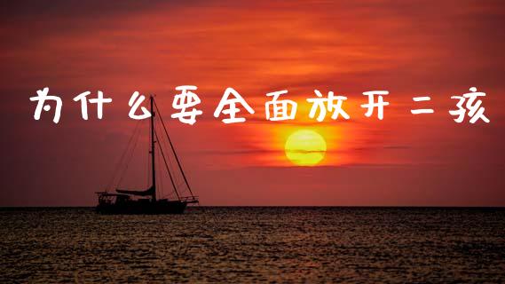 为什么要全面放开二孩_https://m.kuaijiepai.net_货币基金_第1张