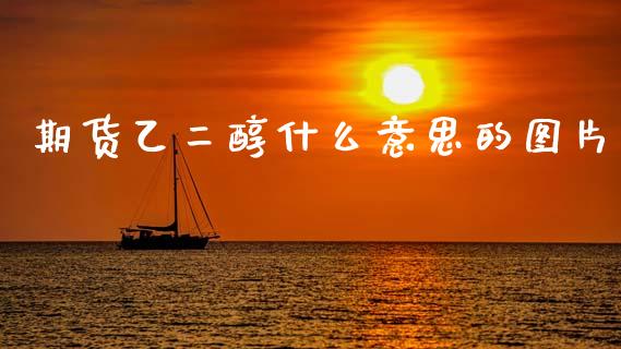 期货乙二醇什么意思的图片_https://m.kuaijiepai.net_股票交易_第1张