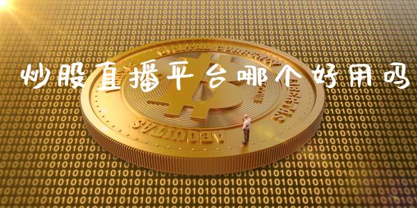 炒股直播平台哪个好用吗_https://m.kuaijiepai.net_资产证券化_第1张