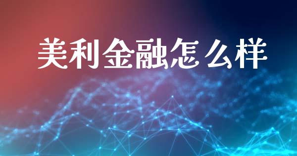 美利金融怎么样_https://m.kuaijiepai.net_股票交易_第1张