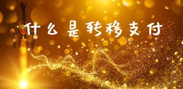 什么是转移支付_https://m.kuaijiepai.net_股票交易_第1张