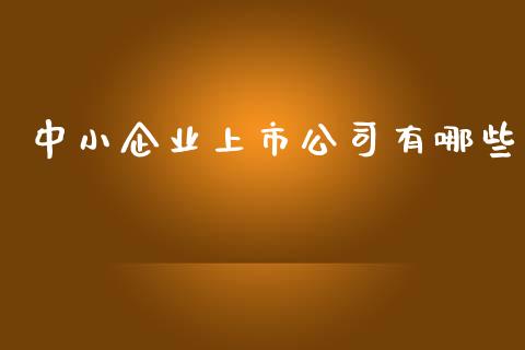 中小企业上市公司有哪些_债券投资_第1张_货币基金_债券投资_股票交易_资产证券化 中小企业上市公司有哪些_https://m.kuaijiepai.net_债券投资_第1张