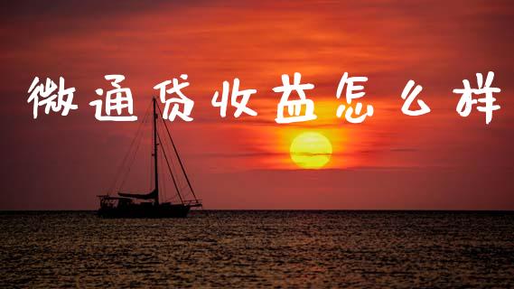 微通贷收益怎么样_https://m.kuaijiepai.net_债券投资_第1张