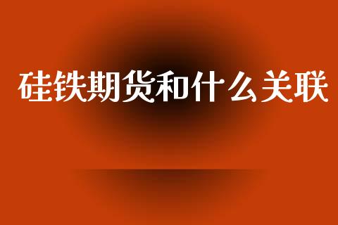 硅铁期货和什么关联_https://m.kuaijiepai.net_债券投资_第1张