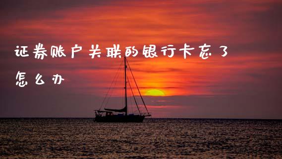 证券账户关联的银行卡忘了怎么办_https://m.kuaijiepai.net_货币基金_第1张