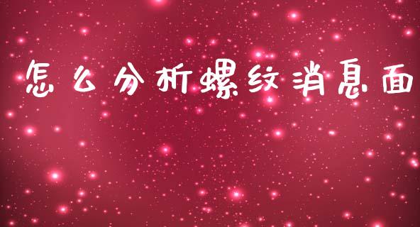 怎么分析螺纹消息面_https://m.kuaijiepai.net_货币基金_第1张