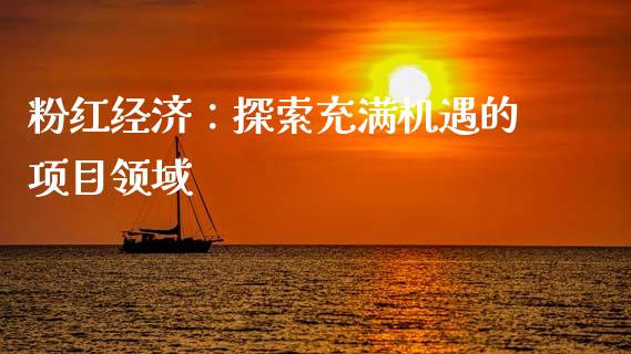 粉红经济:探索充满机遇的项目领域_股票交易_第1张_货币基金_债券投资_股票交易_资产证券化 粉红经济:探索充满机遇的项目领域_https://m.kuaijiepai.net_股票交易_第1张
