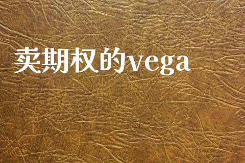 卖期权的vega_https://m.kuaijiepai.net_资产证券化_第1张
