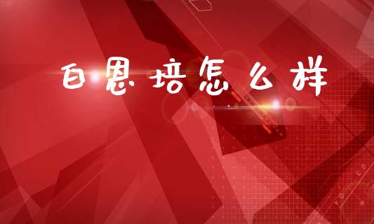 白恩培怎么样_https://m.kuaijiepai.net_股票交易_第1张