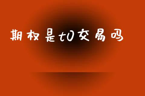 期权是t0交易吗_https://m.kuaijiepai.net_股票交易_第1张