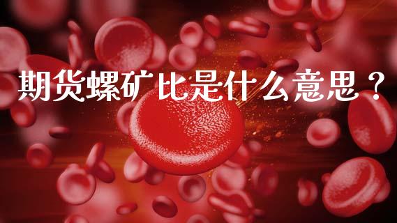 期货螺矿比是什么意思?_债券投资_第1张_货币基金_债券投资_股票交易_资产证券化 期货螺矿比是什么意思?_https://m.kuaijiepai.net_债券投资_第1张