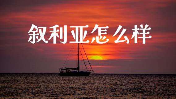 叙利亚怎么样_https://m.kuaijiepai.net_债券投资_第1张