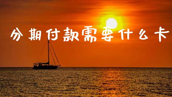 分期付款需要什么卡_https://m.kuaijiepai.net_债券投资_第1张